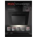 Miarte Side suction Hood Black 60cm Mechanical control