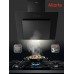 Miarte Side suction Hood Black 60cm Mechanical control