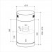 Lex TUBO ISOLA 350 INOX воздухоочиститель