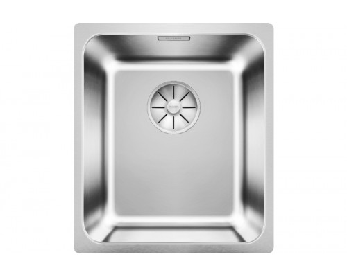 Blanсo SOLIS 340-U нерж.сталь полированная с отв. арм. InFino®