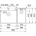 Franke Box Center BWX 220-54-27 TL, аксессуары слева