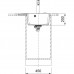 Franke CENTRO CNG 611/211-62 TL чаша справа черный матовый