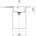 Franke CENTRO CNG 611/211-78 TL чаша слева черный матовый