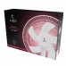 Lex LXFC 8344, 16" напольный вентилятор, с ПДУ, белый