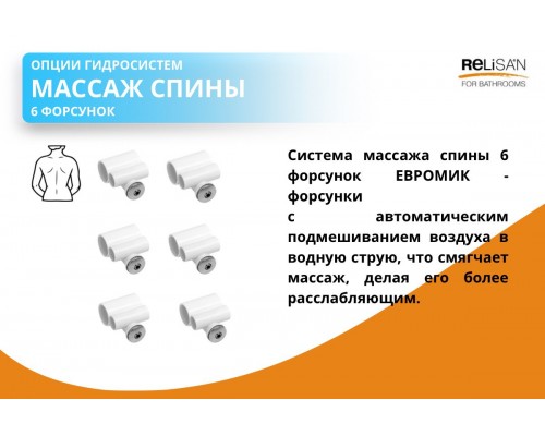 Спинной массаж (Евромик 6)