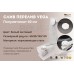 Слив перелив п/автомат Vega V55R 60см WHITE матовый эко