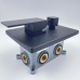 Liros Встраиваемый душевой комплект со смесителем 3 режима TVZ-0889 Чёрный
