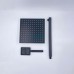 Weber Встраиваемый душевой комплект с термостатом 3 режима TVZ-0808 Чёрный