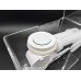 Слив перелив п/автомат Vega V55R 100см WHITE матовый  эко