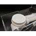 Слив перелив п/автомат Vega V55R 120см WHITE глянец  эко