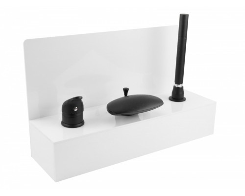 Смеситель на борт ванны VELLA KIT (3 эл.) ASD BLACK